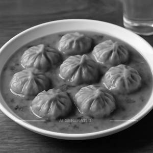 Veg gravy momos [8 pieces]