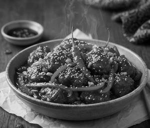 Chilli Garlic Pepper Chicken [Dry]