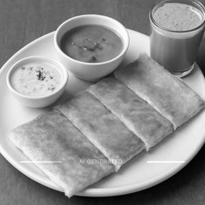 Cutting dosa                         