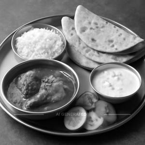 Mini Chicken Thali
