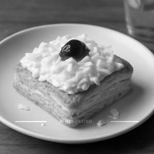 White Forest Pastry
