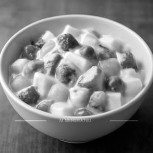 Fruit Salad With Cream