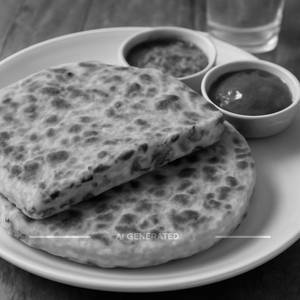 2 aloo pyaaz paratha