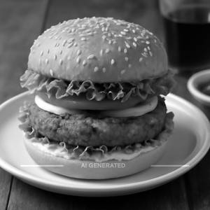 Aloo Tikki Sub Burger 6 Inch