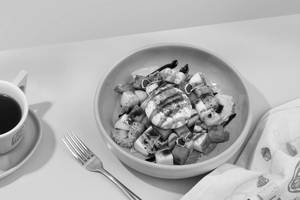 Seasonal Fruits Burrata Salad