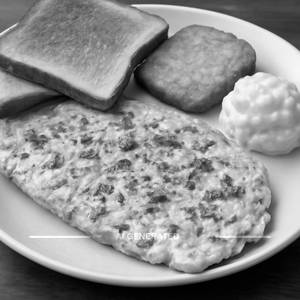Onion & Chilli Omlette 