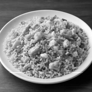 Egg chicken fried rice