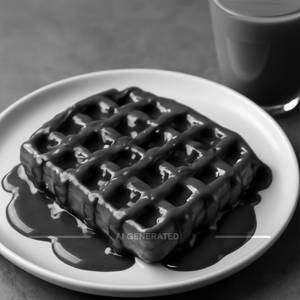 Chocolate Overload Milk Waffle