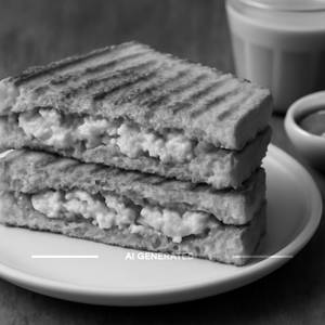 Plain Paneer Sandwich (4 Pieces)