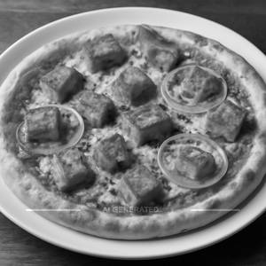 Tandoori paneer pizza [8 inches]