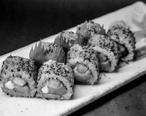Spicy Salmon Sushi Roll