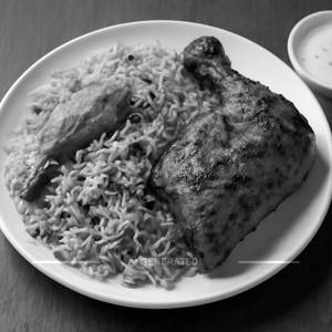 1 Muradabadi biryani + 1 Tandoori chicken