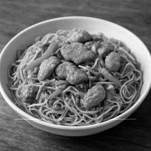 Chicken noodles