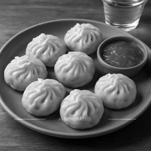 Fresh Veg Steamed Momos-6pcs