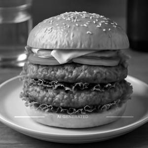 Chicken Double Patty Burger