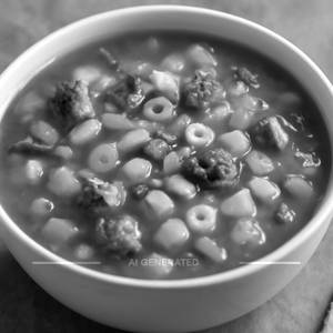 Veg minestrone soup