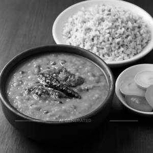 Dal Makhni, Jeera Rice