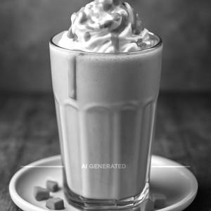 Butterscotch milkshake