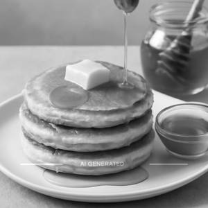 Pancake With Honey