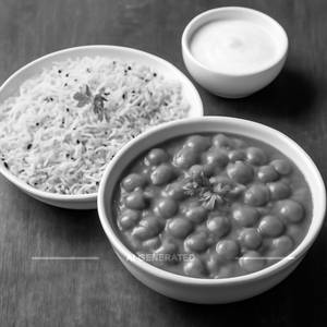 Mushroom Masala With Jeera Rice