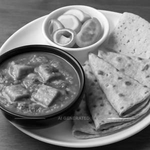 Paneer Masala + 4 Roti