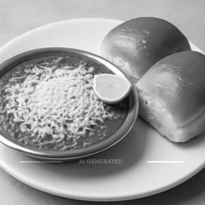 Cheese Pav Bhaji with 2 Pav