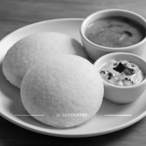 Steamed Idli [Mini, 8 Pieces]