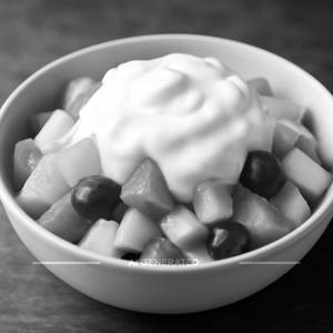 Fruit Salad With Cream