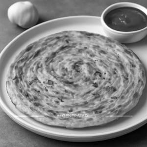 Garlic Lachha Paratha