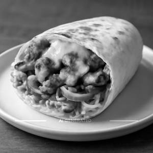 Cheesy overload chicken shawarma