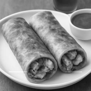 Double Egg Chicken Roll