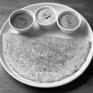 Rava Plain Dosa