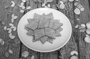Strawberry Kaju Katli