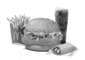 McSpicy Paneer Burger	 + Coke + Fries (M)  + Veg Pizza McPuff