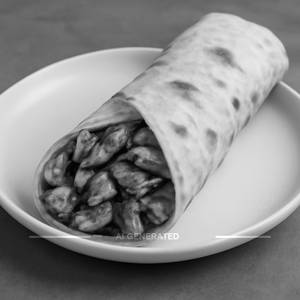 Special Chicken Shawarma with Rumali