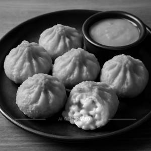Cheese Corn Kurkure Momos (6 Pcs) 