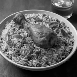 Hyderabadi Chicken Biryani (3 Pcs)
