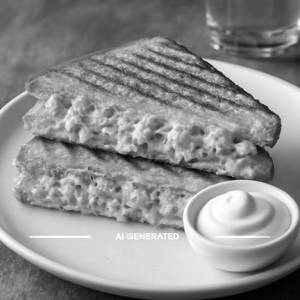Grilled Chicken Fried Sandwich