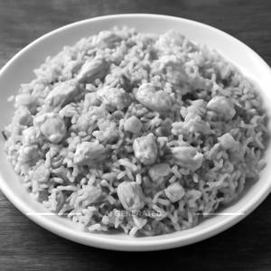Egg chicken fried rice