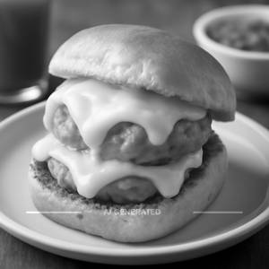 Butter Double Cheese Vada Pav