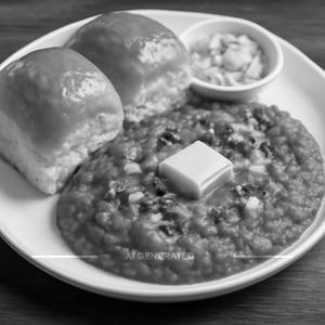 Butter pav bhaji