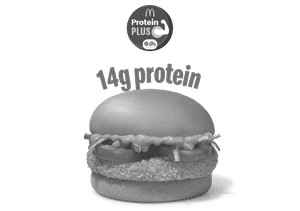 McAloo Tikki Burger Protein Plus (1 Slice)