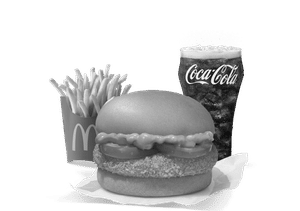 McAloo Tikki NONG Burger Combo ( M)