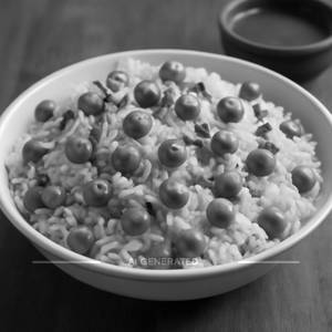 Green peas pulao
