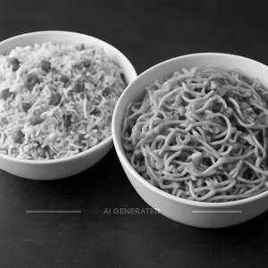Veg.manchurian With Fried Rice Or Noodles