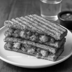 Cheese Chilli Paneer Sandwich