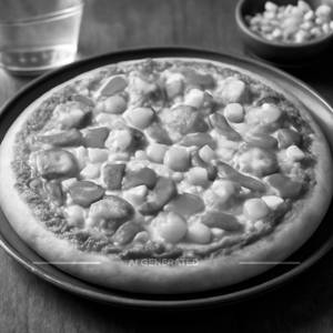Paneer overload pizza