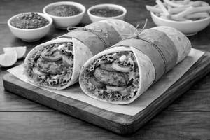 Aloo Tikki Wrap