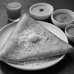 Butter Cheese Plain Dosa