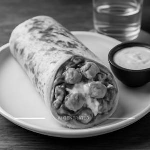 Paneer Cheesy Shawarma